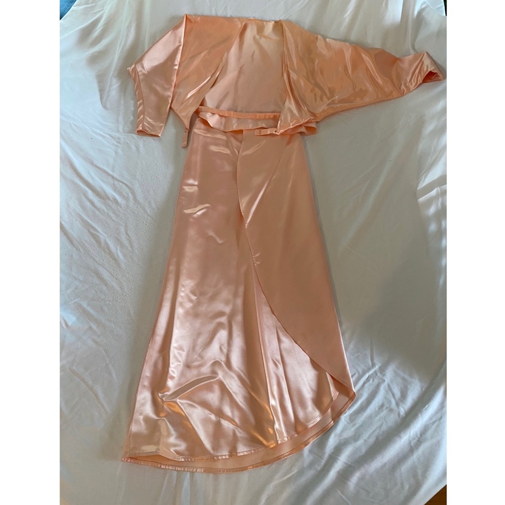 Vintage 1980’s Satin Evening Ensemble